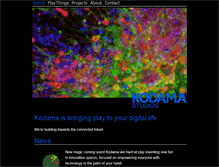 Tablet Screenshot of kodamastudios.com